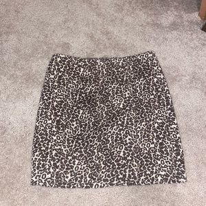 Free people cheetah skirt